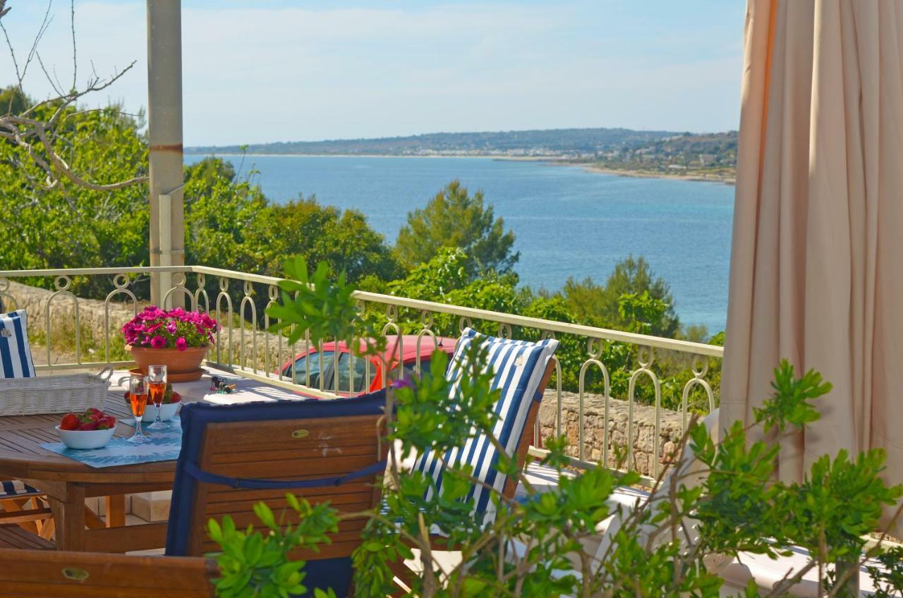 Casa Baia Tramonto Villa Patù Eksteriør bilde